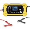 Caricabatterie Auto, 6A 12V Mantenitore Batteria Moto Intelligente Mantenitore D