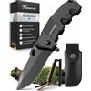 ® K9 Coltello Pieghevole - Coltellino Affilato per Esterni E Da Sopravvivenza Co