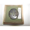 Antica spada Edo Iron Tsuba Samurai Katana guardia cavaliere con onde ad...