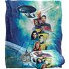 Trevco Star Trek 30 Crew Silky Touch - Coperta super morbida, 152 x 127 cm