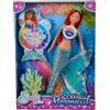 Simba - Steffi Love Sparkle Mermaid, 105733656, +3 anni, pinna caudale luminosa, capelli rossi, coda scintillante