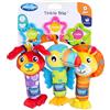 Playgro Trio di Pupazzi da Appendere, Con Tintinnio, Sonaglio e Campanellina integrati, A Partire dalla Nascita, Multicolore, 40193