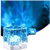 rokeblau Proiettore Aurora Boreale con 16 Colori Regolabili, Luce Aurora con Telecomando, Lampada d'Acqua per Camera da Letto, Soggiorno, Bagno, Bar