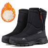 Stivali da Neve Uomo Impermeabili Invernali Caldi Antiscivolo con Zip ✅SPED.FREE