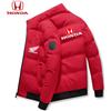 Giacca da Moto uomo piumino invernale caldo casual impermeabile sportivo
