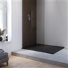 Parama Piatto doccia 70x120 cm in marmoresina nero effetto pietra | Paros
