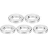 PATIKIL Distanziali Acciaio Inossidabile M8, 5Pz Rondelle Metallici Guarnizione Acciaio Inossidabile 8,2mm ID x 16mm OD x 3mm L Rotondo Distanziatori Kit Viti da 5/16 o M8