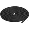 QUARKZMAN Nastro Tenuta Gomma Espansa, Diametro 5mm (13/64) Lunghezza 7 Metri (22,96 piedi) Gomma EPDM Rotonda per Guarnizioni Fai Da Te Magazzino Tappetini Tubi Schiuma Artigianato