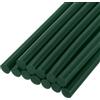 QUARKZMAN Mini Stick Colla a Caldo per Pistola Colla a Caldo 11mm x 100mm Verde Scuro 12pz
