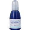 Tsukineko Brilliance Ricarica Inchiostri Re-Inker, Grana di caffè Mediterranean Blue