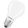OSRAM Lampadina LED Classic A75 Filament, 5W, E27, satinata, 1055lm, antiriflesso, forma a lampadina, ufficio, camera da letto, sala da pranzo, soggiorno