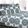 Sweet Home Collection 1800 Supreme Collection, lenzuola di lusso traspiranti con angoli elasticizzati e sicuri integrati, set di lenzuola extra morbide con tasca profonda, set di lenzuola, per letto matrimoniale, Ashley