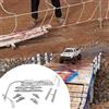 Ponte cingolato RC per accessori fai da 1/18 1/24 Simulazione di auto cingolate