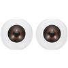 PATIKIL Occhi di Sicurezza 24 mm, 2 Pezzi Occhi acrilici realistici Occhi in plastica semisferici per Maschere Oggetti per Halloween Artigianato, Marrone Scuro