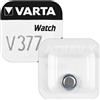 VARTA PILA A BOTTONE OSSIDO DI ARGENTO SR66 - V377 1.55V CONFEZIONE DA 1 PEZZO