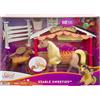 Mattel Spirit-Playset Piccola Stalla con Cavallo, Puledro, Paddok e Accessori,Giocattolo per Bambini 3+Anni, GXF53