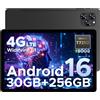 Does not apply TAB G6 Tablets Android 16, 4G LTE 90Hz Tablet 11 Pollici, 30GB RAM+256GB ROM/TF