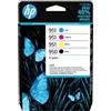 HP CARTUCCIA ORIGINALE HP 6ZC65AE 950 951 Bk C M Y MULTIPACK 4 CARTUCCE