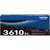 Brother Toner Originale Brother TN3610XL BK Nero 25000 Pagine