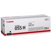 Canon 055H TONER ORIGINALE BK C M Y 7600/5900 pagine OEM