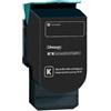Lexmark C242XK0 0C242XK0 TONER ORIGINALE BK NERO 6000 pagine OEM