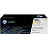 HP Toner Originale HP CE412A 305A Y Yellow 2600 Pagine