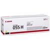 Canon 055H TONER ORIGINALE BK C M Y 7600/5900 pagine OEM