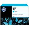 HP 761 CM994A CARTUCCIA ORIGINALE OEM CIANO 400ML