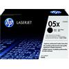 HP Toner Originale HP CE505X 05X BK Nero 12500 Pagine