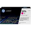 HP Toner Originale HP CE403A 507A M Magenta 6000 Pagine