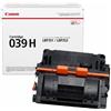 Canon 039H 0288C001 TONER ORIGINALE BK NERO 25000 pagine OEM