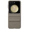 Samsung Flap Eco-Leather Case Custodia Pieghevole in ecopelle per Galaxy Z Flip5, Etoupe