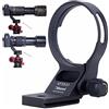 iShoot Anello di montaggio per treppiede Collare per obiettivo compatibile con Fujifilm XF 55-200mm f/3.5-4.8 R LM OIS & Fuji XF 70-300 f/4-5.6 R LM OIS WR, Staffa Supporto Arca Piastra Sgancio Rapido