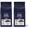 Does not apply Caffè in Grani Intenso, Tostatura Scura, 2Kg (2 Confezioni Da 1Kg) - Certificato