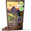 Fave Di Cacao Crudo Biologico Da 1 Kg. Bio, Naturale E Puro. Prodotto in Regioni