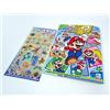 Nintendo Libro da colorare giapponese per bambini Super Mario Brothers formato A5 e ad...
