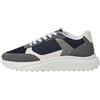 JACK & JONES Aspire Runner Trainer White Castlerock/Navy Blazer UK 10 UK 10
