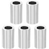 PATIKIL Distanziali in Acciaio Inossidabile M6, 5pz Distanziali Metallici 6,2mm ID x 10mm OD x 20mm L Distanziali a Vite Standoff Rotondi per Viti 1/4 o M6