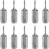 QUARKZMAN 10pz Punte Cacciavite Torx T5 1/4 Esagonale 25mm/1 Lunghezza Stelle Magnetiche a 6 Punti in Acciaio S2 Punte Cacciavite
