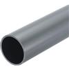 QUARKZMAN Tubo Rigido Rotondo in PVC 34,2mm ID 38mm OD 8 Lunghezza Grigio Chiaro ad Alta Resistenza per Tubi d'Acqua, Artigianato, Guaina Cavi