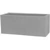 Vaso rettangolare da esterno SCHIO CASSA 80x30 H30 - TERAPLAST, SMOKE