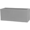 Vaso rettangolare da esterno SCHIO CASSA 60x25 H25 - TERAPLAST, SMOKE