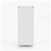 Mobile scarpiera salvaspazio moderna struttura in bianco 50X28 H133, BIANCO
