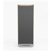 Mobile scarpiera salvaspazio struttura in rovere 50X28 H133, GRIGIO GRAFITE