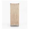 Mobile scarpiera salvaspazio struttura in rovere 50X28 H133, ROVERE