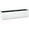 Fioriera per balconi Balconera Color 80X19 con auto irrigazione - Lechuza, BIANCO