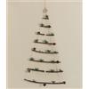 Albero di Natale da parete con luci led 130 cm