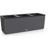 Fioriera rettangolare TRIO COTTAGE 40 - 130x42 con auto irrigazione - LECHUZA, GRANITO