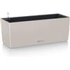 Fioriera da balcone BALCONERA COLOR 40X19 H19 con auto irrigazione, BEIGE SABBIA