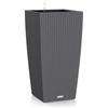 Vaso fioriera CUBICO COTTAGE 30x30 H56 con auto irrigazione - LECHUZA, GRANITO